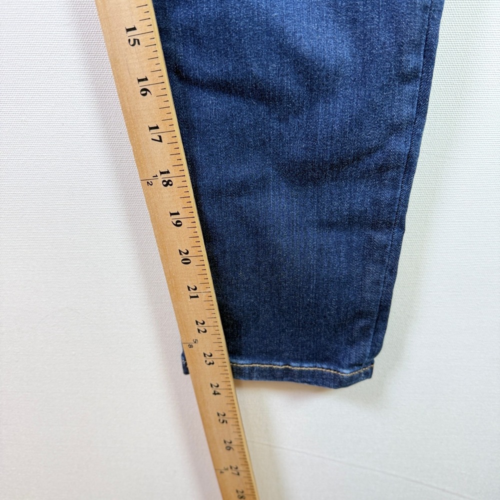 BANANA‎ REPUBLIC Dark Wash High-Rise Skinny Premium Denim Jeans 31S - Picture 6 of 6